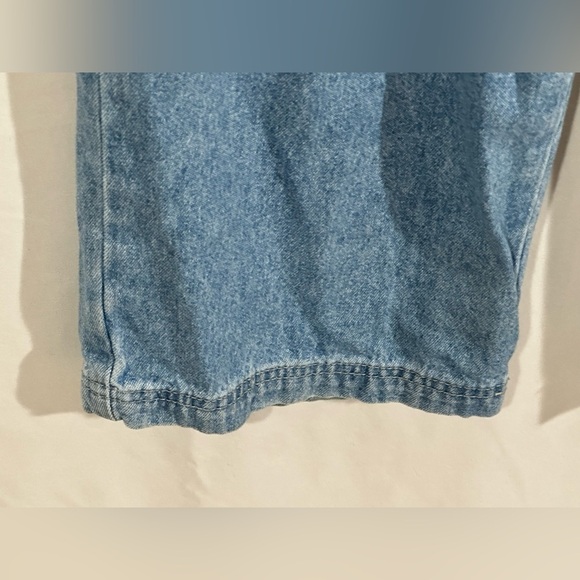 Vintage Action West Carpenter Jeans 90s Y2K Light Wash Baggy Workwear Denim 14” - Picture 5 of 7